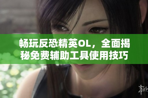 畅玩反恐精英OL，全面揭秘免费辅助工具使用技巧