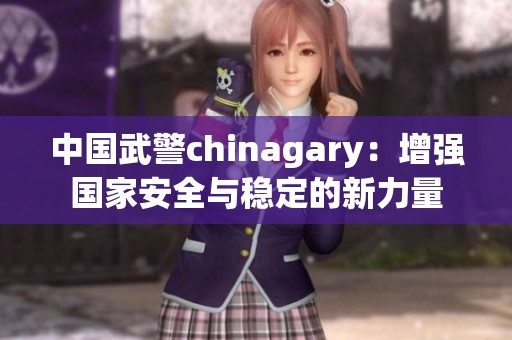 中国武警chinagary：增强国家安全与稳定的新力量