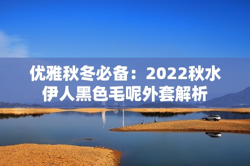 优雅秋冬必备：2022秋水伊人黑色毛呢外套解析