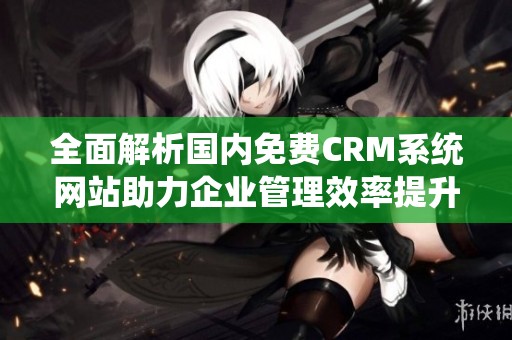 全面解析国内免费CRM系统网站助力企业管理效率提升