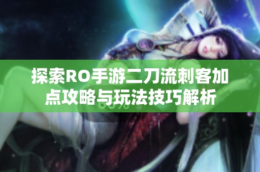 探索RO手游二刀流刺客加点攻略与玩法技巧解析
