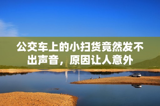 公交车上的小扫货竟然发不出声音，原因让人意外