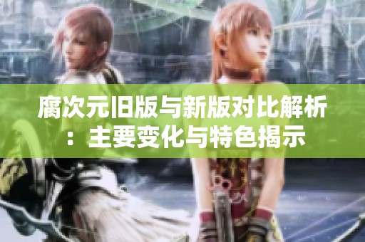 腐次元旧版与新版对比解析：主要变化与特色揭示
