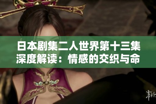 日本剧集二人世界第十三集深度解读：情感的交织与命运的转折