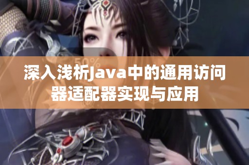 深入浅析Java中的通用访问器适配器实现与应用