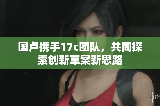 国卢携手17c团队，共同探索创新草案新思路