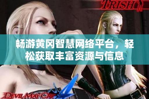 畅游黄冈智慧网络平台，轻松获取丰富资源与信息