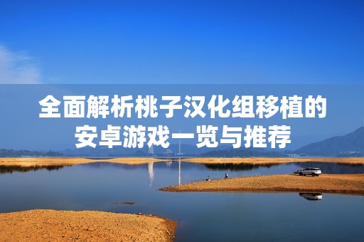 全面解析桃子汉化组移植的安卓游戏一览与推荐