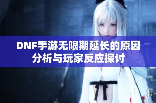 DNF手游无限期延长的原因分析与玩家反应探讨