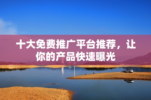 十大免费推广平台推荐，让你的产品快速曝光