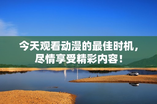 今天观看动漫的最佳时机，尽情享受精彩内容！