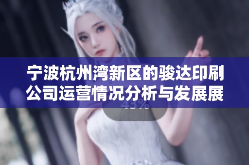 宁波杭州湾新区的骏达印刷公司运营情况分析与发展展望