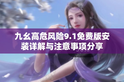 九幺高危风险9.1免费版安装详解与注意事项分享