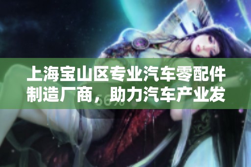 上海宝山区专业汽车零配件制造厂商，助力汽车产业发展