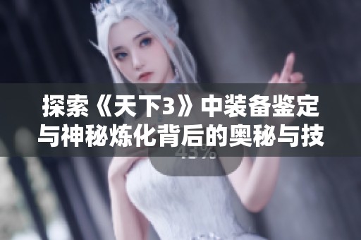探索《天下3》中装备鉴定与神秘炼化背后的奥秘与技巧