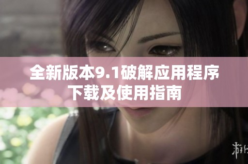 全新版本9.1破解应用程序下载及使用指南