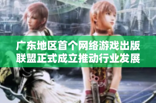 广东地区首个网络游戏出版联盟正式成立推动行业发展