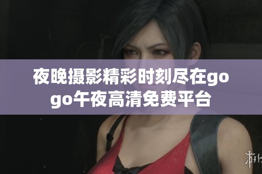 夜晚摄影精彩时刻尽在gogo午夜高清免费平台