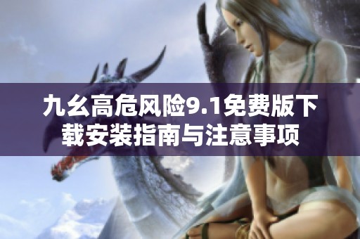 九幺高危风险9.1免费版下载安装指南与注意事项