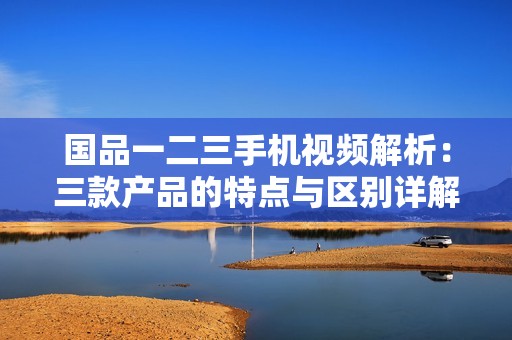 国品一二三手机视频解析：三款产品的特点与区别详解