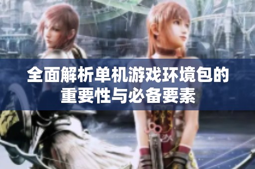 全面解析单机游戏环境包的重要性与必备要素