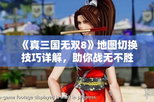 《真三国无双8》地图切换技巧详解，助你战无不胜