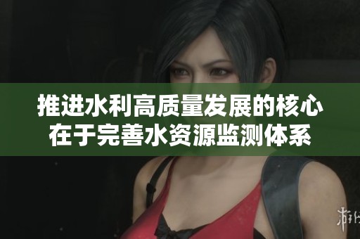 推进水利高质量发展的核心在于完善水资源监测体系
