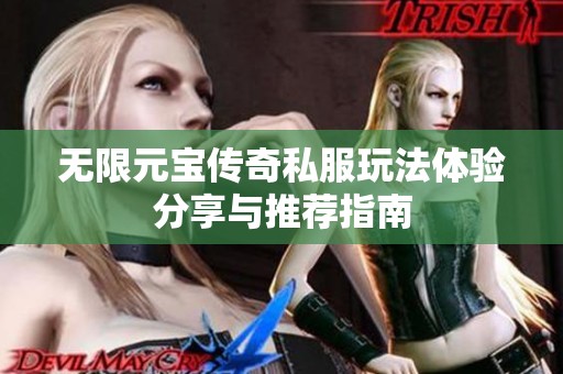 无限元宝传奇私服玩法体验分享与推荐指南