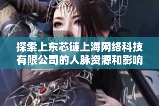 探索上东芯链上海网络科技有限公司的人脉资源和影响力分析