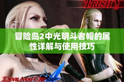 冒险岛2中光明斗者帽的属性详解与使用技巧