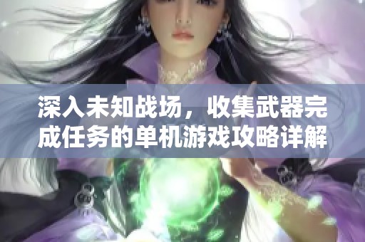 深入未知战场，收集武器完成任务的单机游戏攻略详解