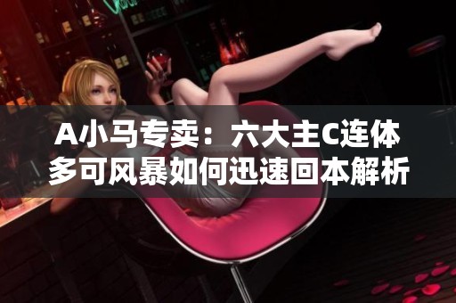A小马专卖：六大主C连体多可风暴如何迅速回本解析