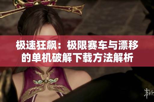 极速狂飙：极限赛车与漂移的单机破解下载方法解析