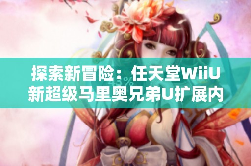 探索新冒险：任天堂WiiU新超级马里奥兄弟U扩展内容解析